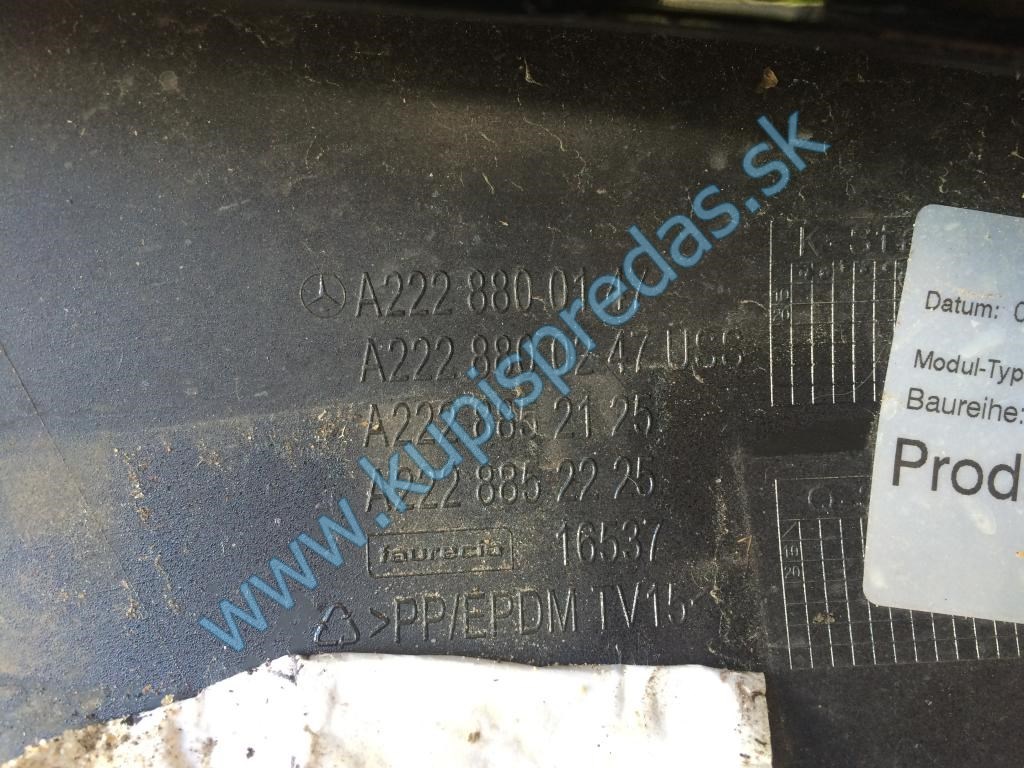 Predný nárazník MERCEDES S W222